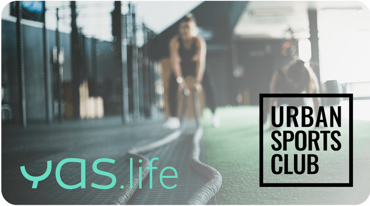YAS App und Urban Sports Club