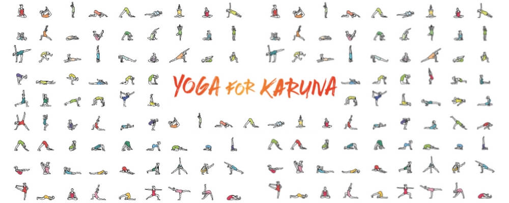 Yoga For Karuna : le sport solidaire au profit d'une association humanitaire.