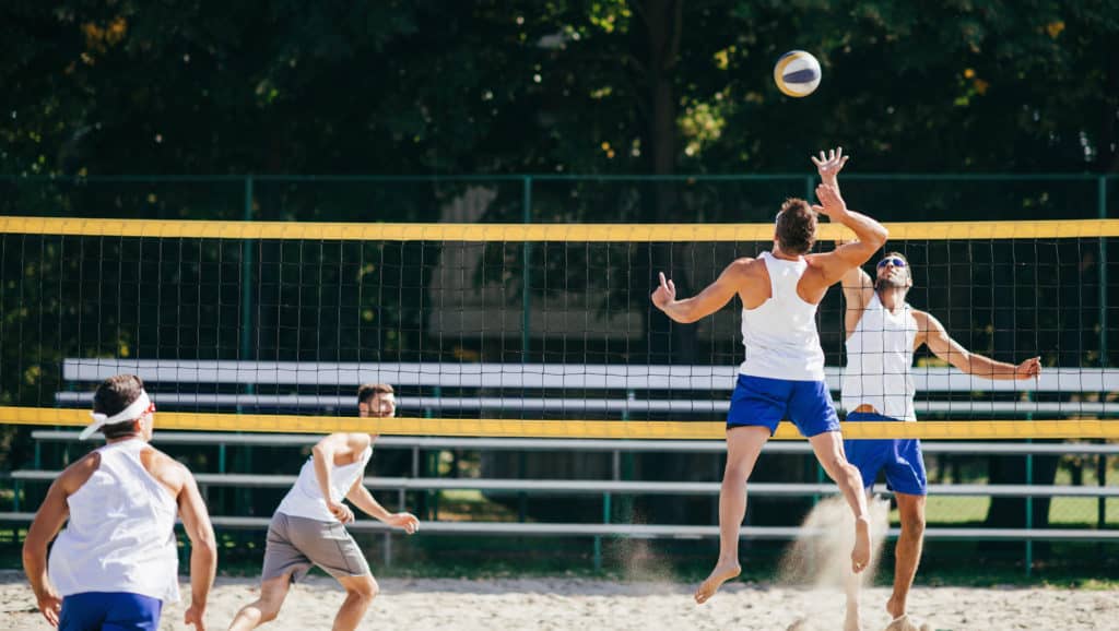 outdoor sports Beach volleyball