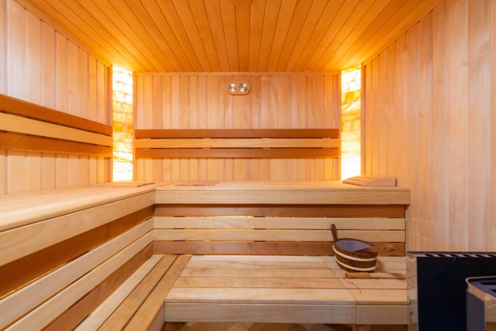 What is the benefit of sauna after sports?