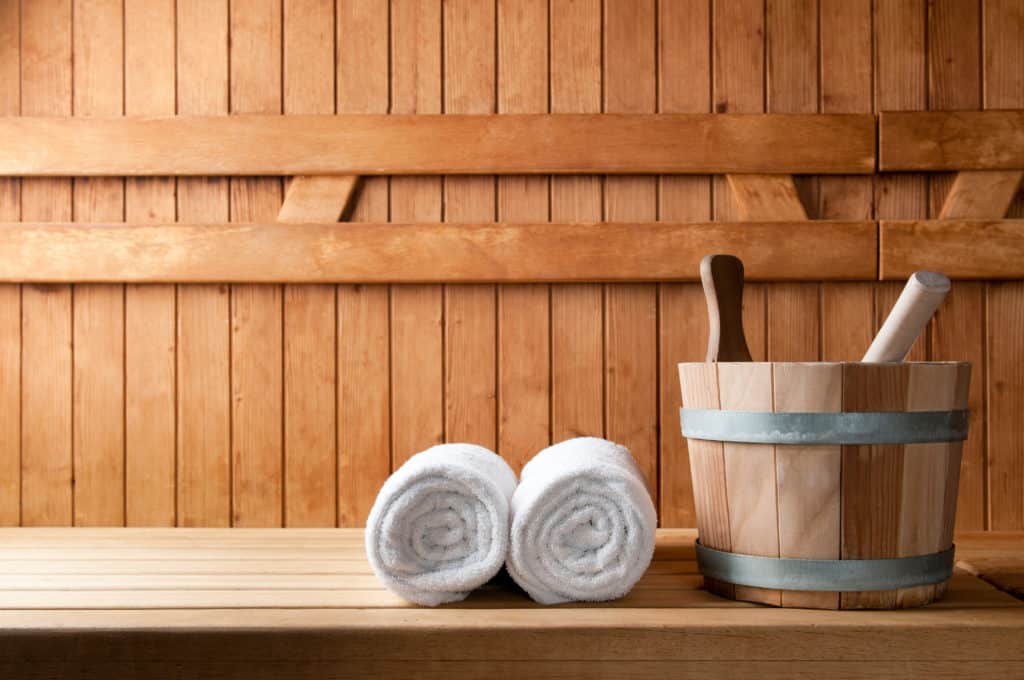 What is the benefit of sauna after sports?