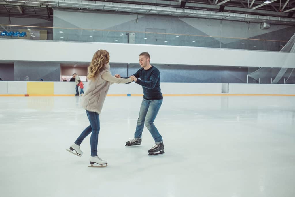 Ice skating for two
