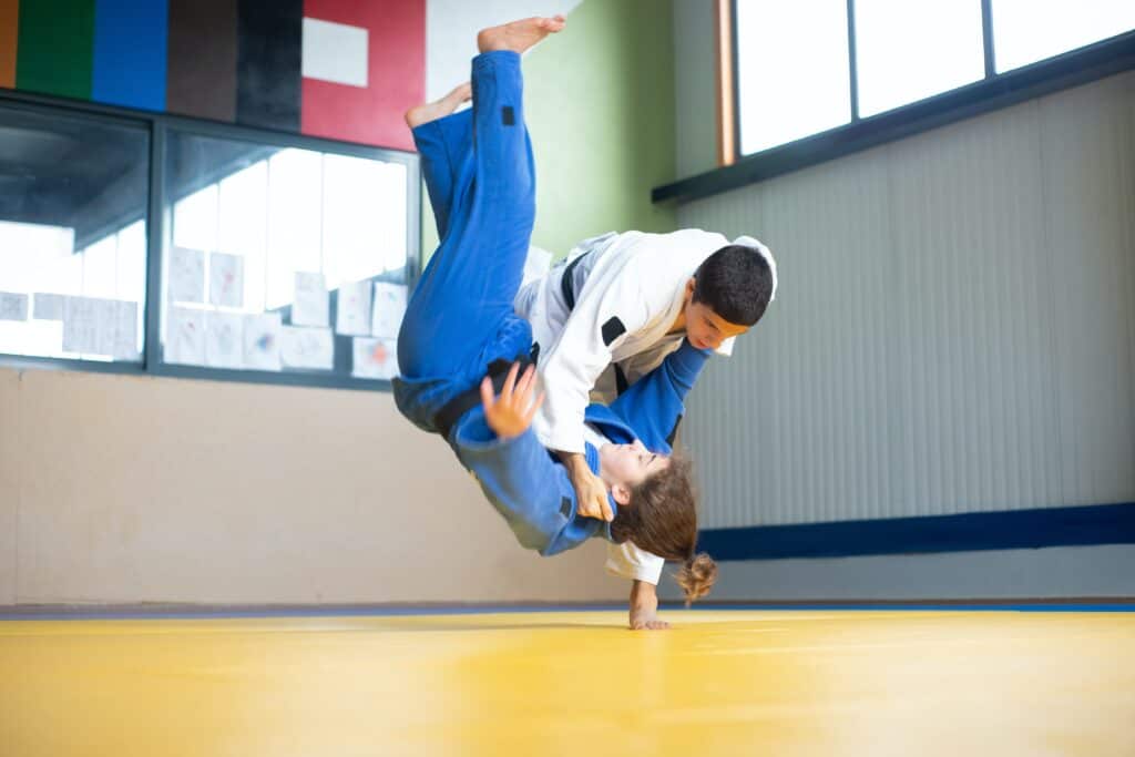 Kampfsport Judo anfangen