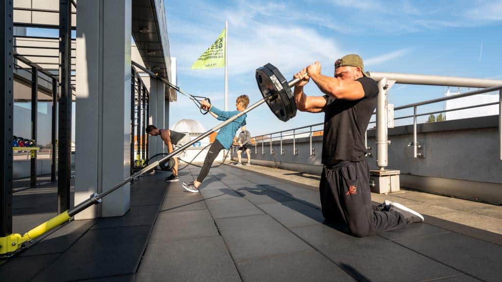 Outdoor Sports Berlin: American Fitness