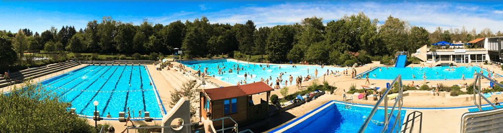 Best outdoor pool Munich: Stadt Germering Werke Freibad