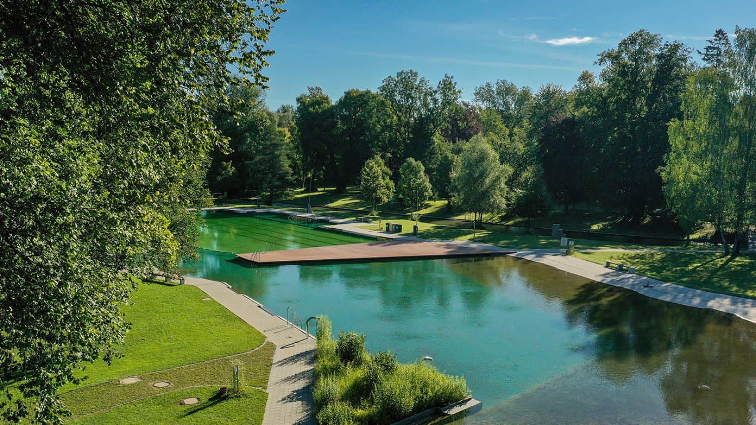 Bestes Freibad München: Naturbad Maria Einsiedel Freibad