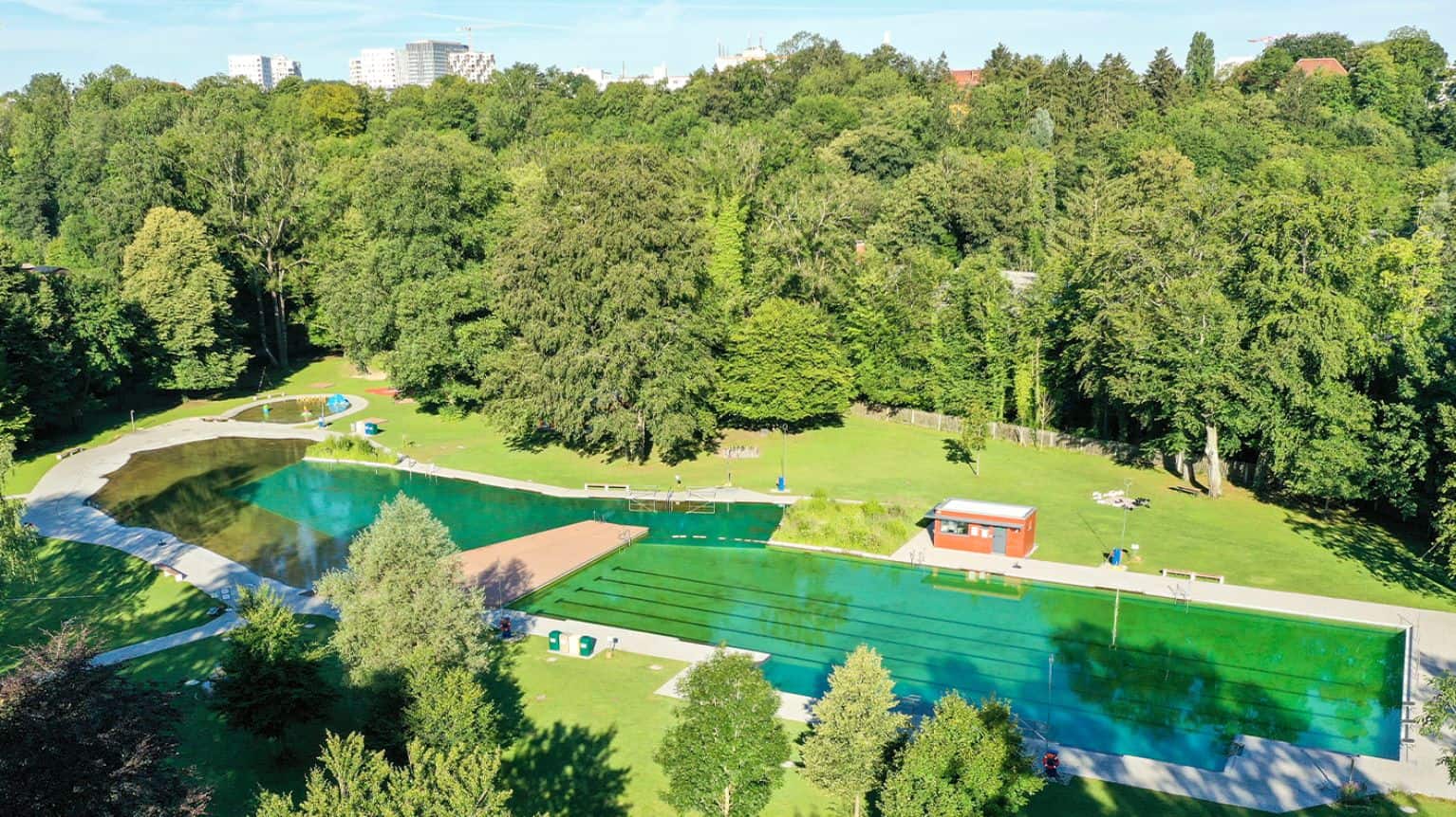 Bestes Freibad München: Naturbad Maria Einsiedel Freibad