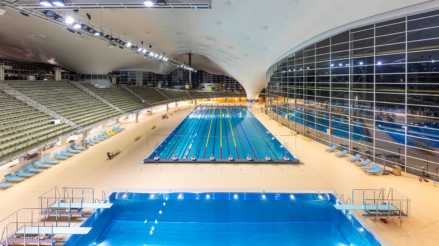 Bestes Schwimmbad München: Olympia-Schwimmhalle