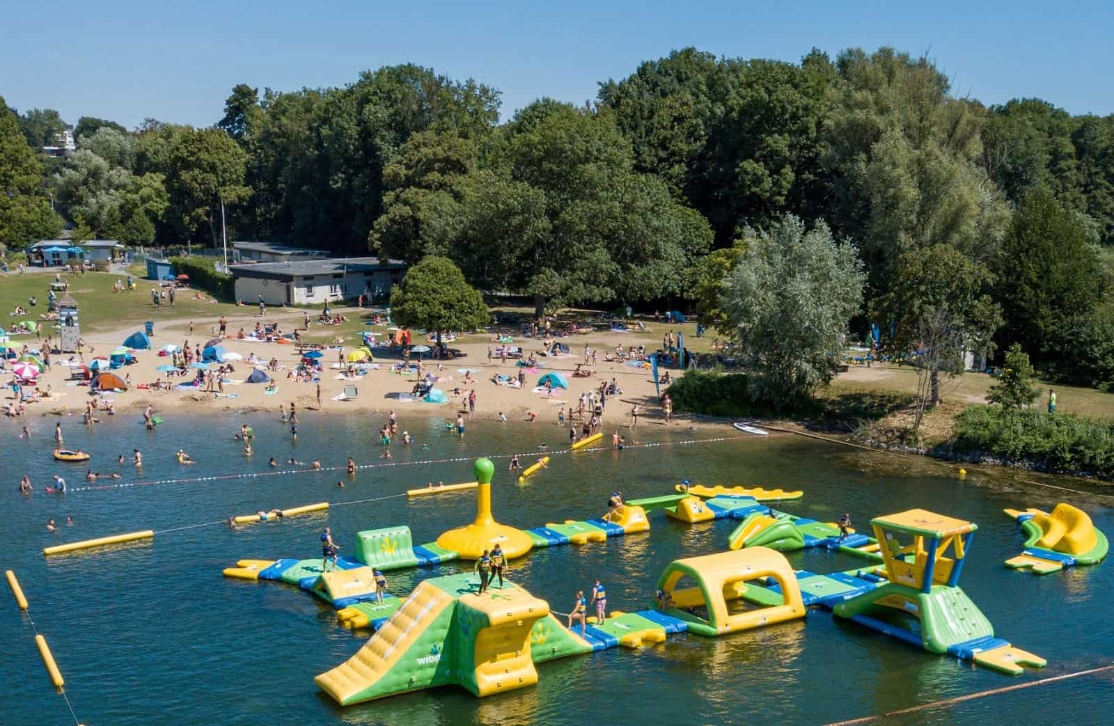 Bestes Freibad Düsseldorf: Unterbacher See Strandbad Nord