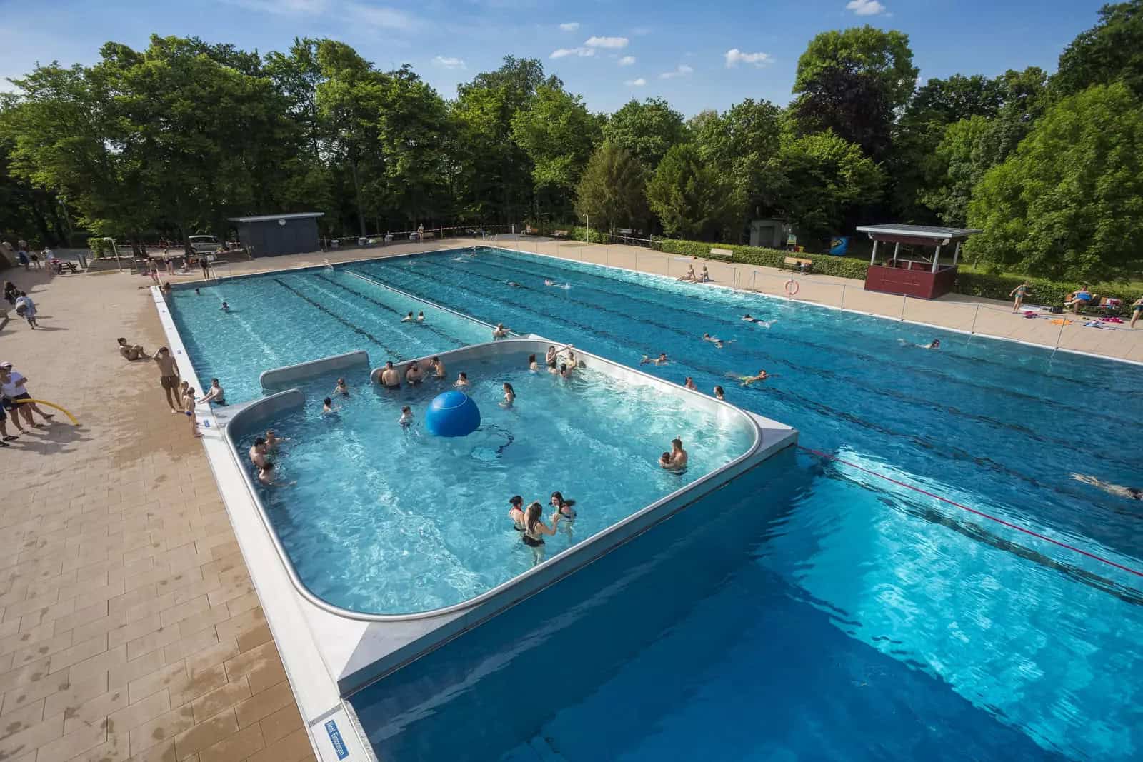 Bestes Freibad Stuttgart: Höhenfreibad Killesberg