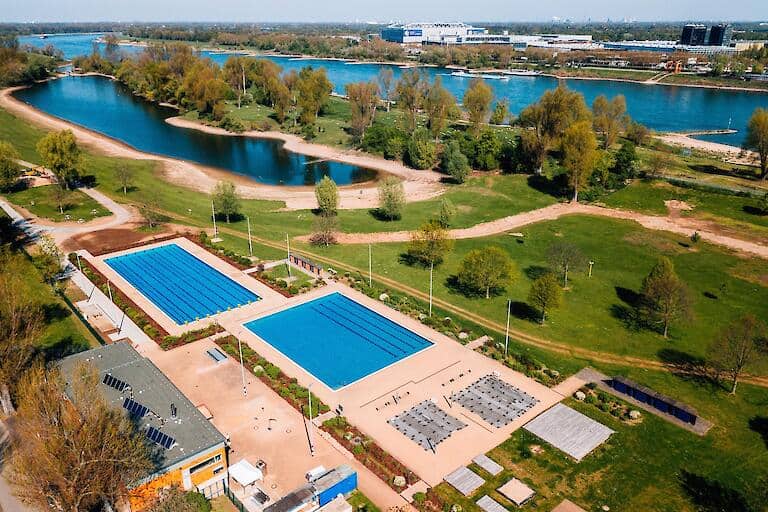 Bestes Freibad Düsseldorf:  Strandbad Lörick