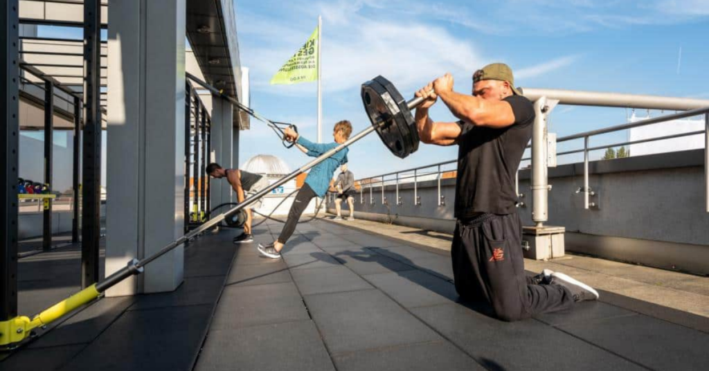 Outdoor Sports Berlin: American Fitness