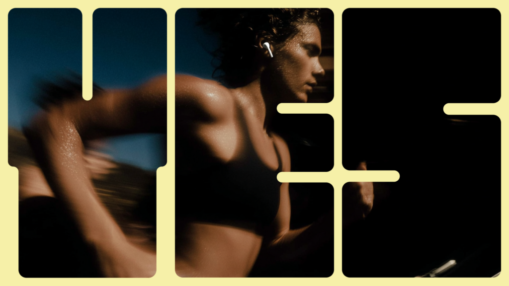 Say Yes. To Wellbeing. Bewegung